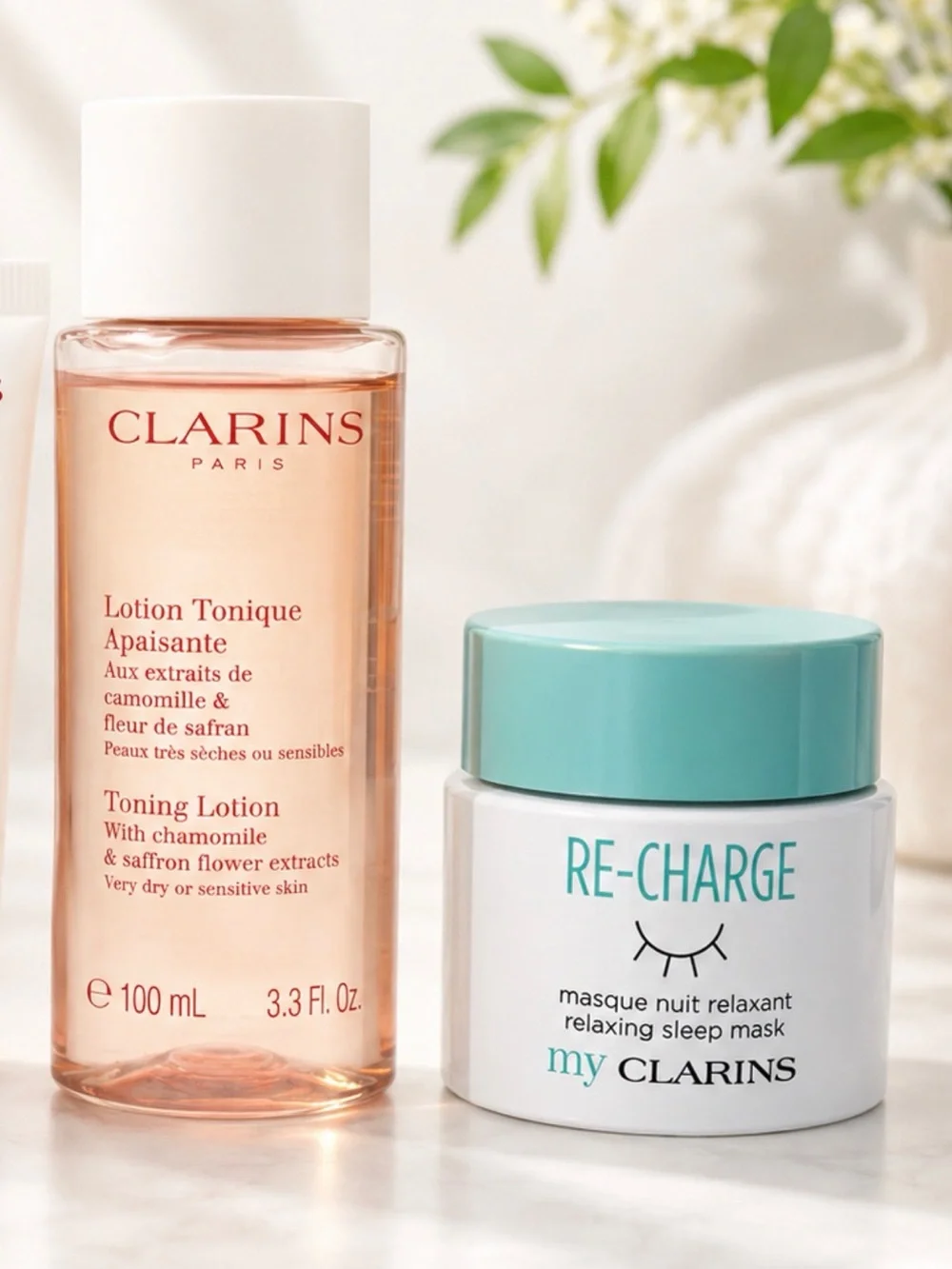 Clarins Nighttime Hydration Duo Bundle